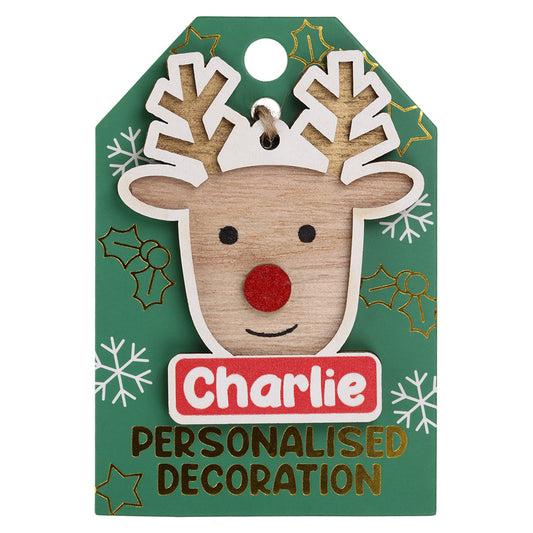 Reindeer Decoration - Charlie