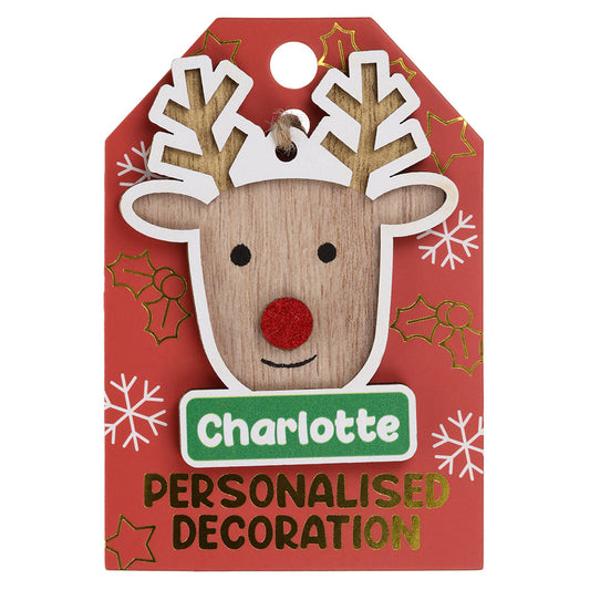 RD044 - Reindeer Decoration - Charlotte