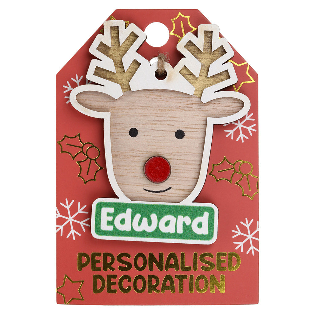 RD052 - Reindeer Decoration - Edward