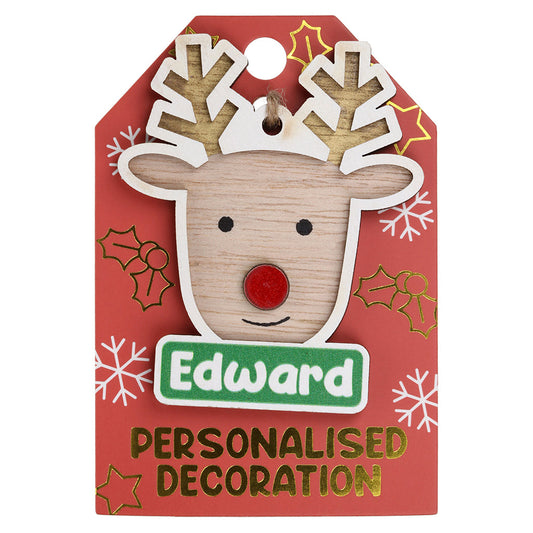 RD052 - Reindeer Decoration - Edward