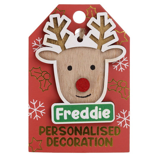 RD074 - Reindeer Decoration - Freddie