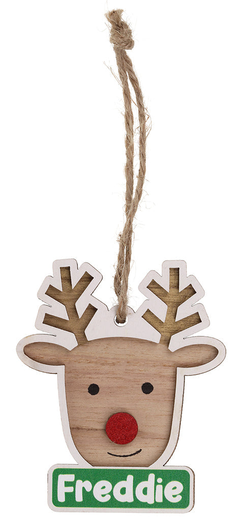 RD074 - Reindeer Decoration - Freddie