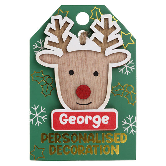 RD077 - Reindeer Decoration - George