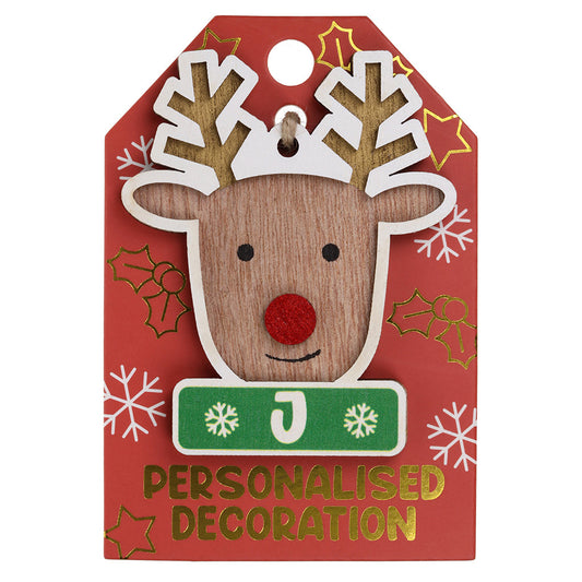 RD100 - Reindeer Decoration - J