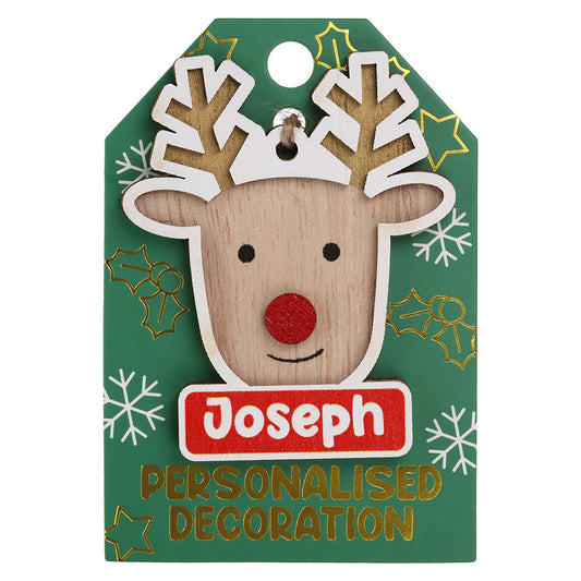 RD109 - Reindeer Decoration - Joseph