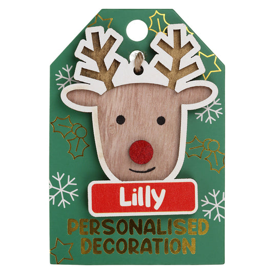 RD121 - Reindeer Decoration - Lilly