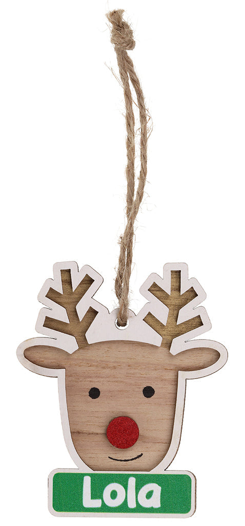 RD124 - Reindeer Decoration - Lola