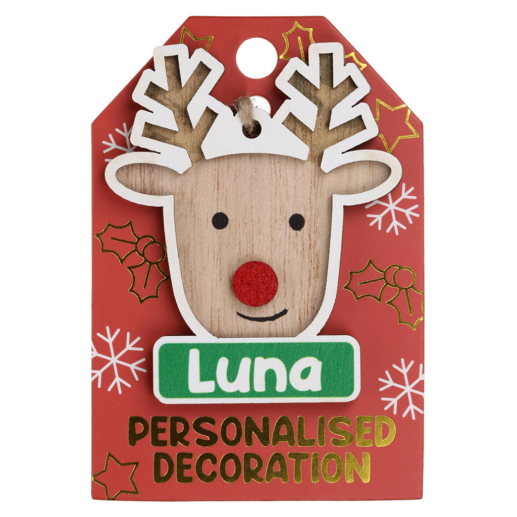 RD130 - Reindeer Decoration - Luna