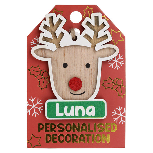 RD130 - Reindeer Decoration - Luna
