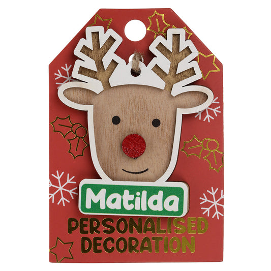 RD136 - Reindeer Decoration - Matilda