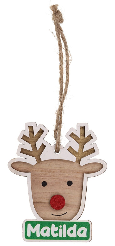 RD136 - Reindeer Decoration - Matilda