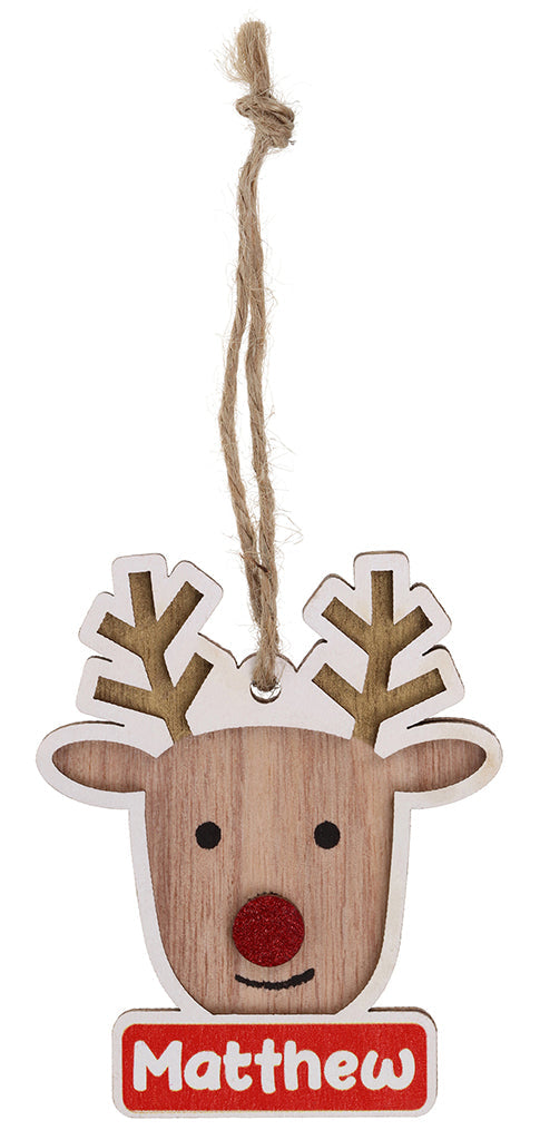 RD137 - Reindeer Decoration - Matthew