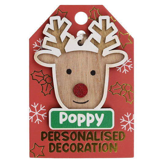 Reindeer Decoration - Poppy