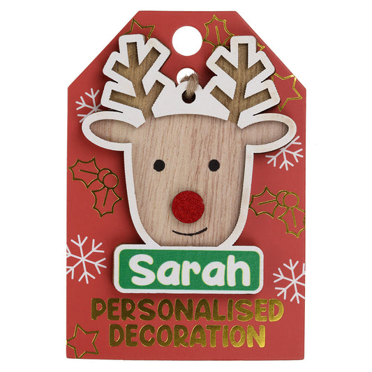 RD168 - Reindeer Decoration - Sarah