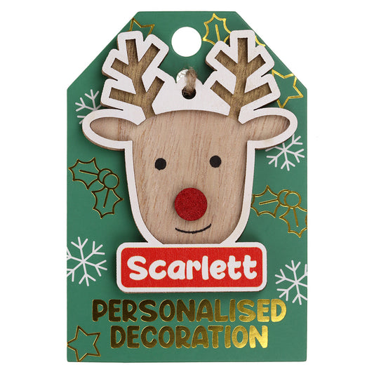 RD169 - Reindeer Decoration - Scarlett
