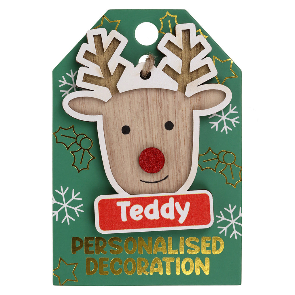 RD177 - Reindeer Decoration - Teddy