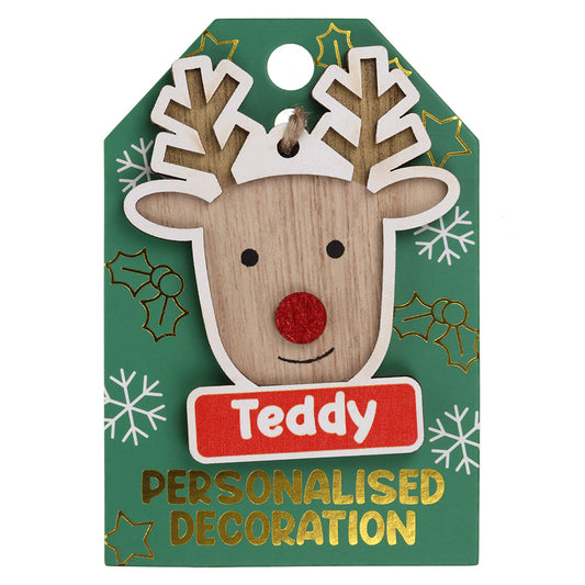 RD177 - Reindeer Decoration - Teddy