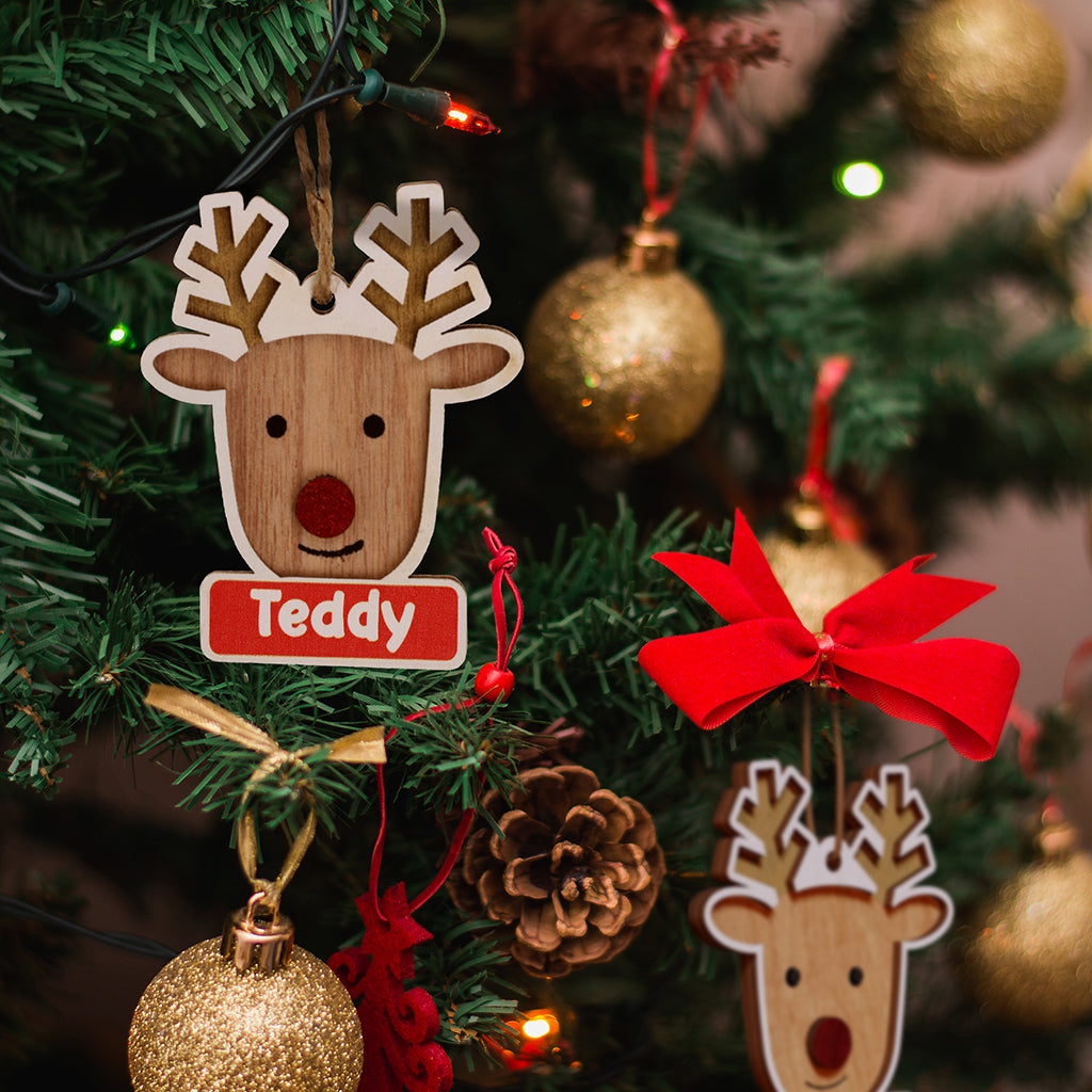 RD177 - Reindeer Decoration - Teddy