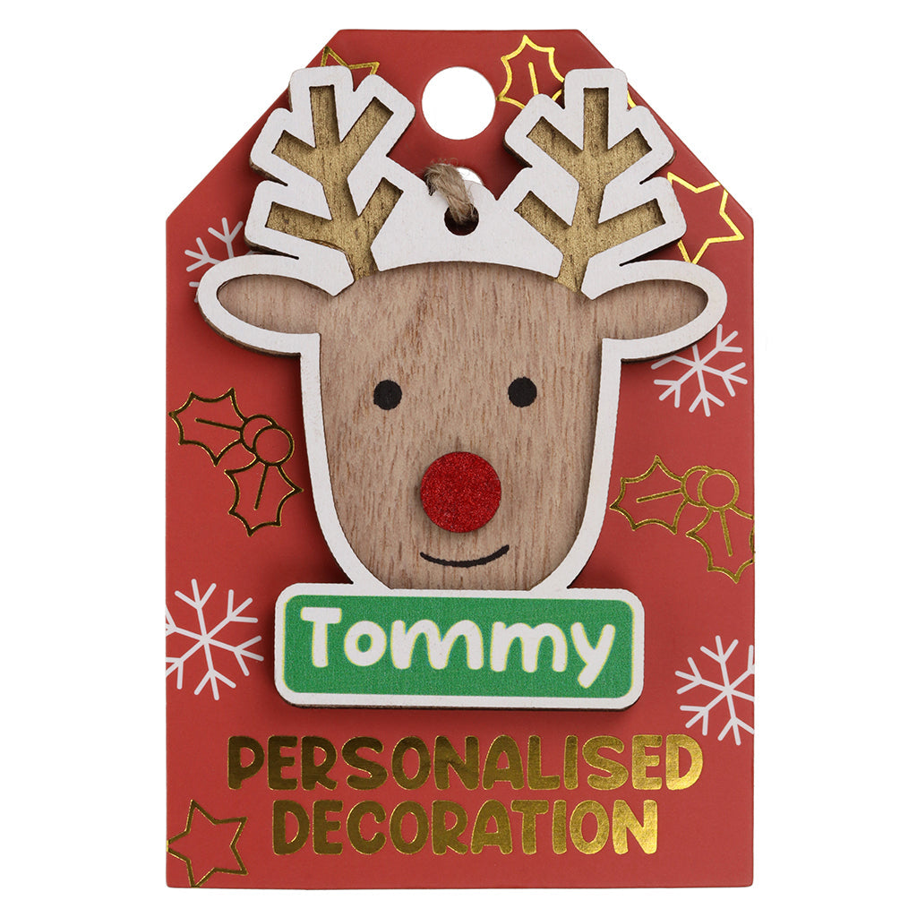 RD182 - Reindeer Decoration - Tommy