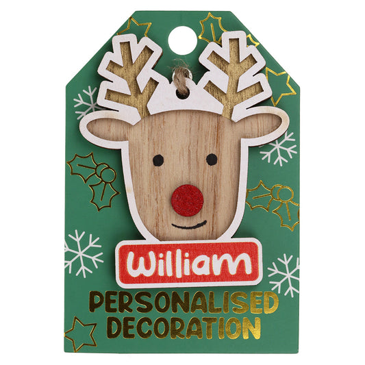 RD187 - Reindeer Decoration - William