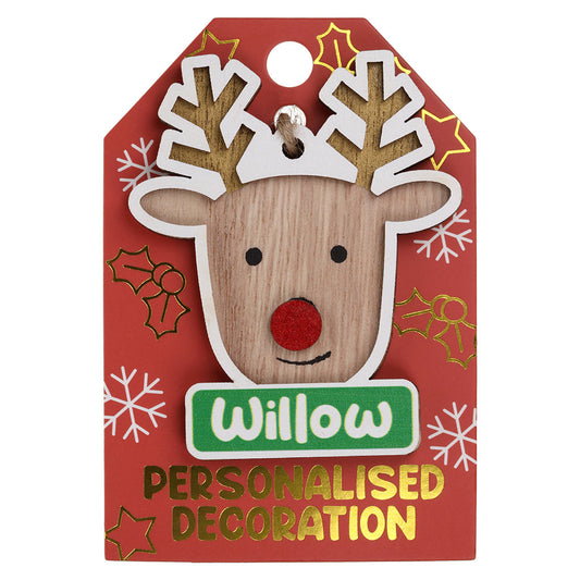 Reindeer Decoration - Willow