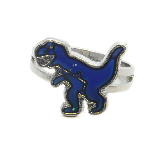 RMDINO-velo - Mood Ring - Dinosaur - Velociraptor