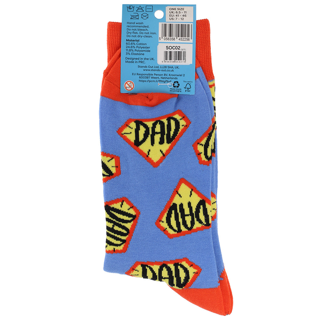 SOC02 - Socks - Super Dad
