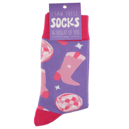 SOC24 - Socks - Cowboy Boots
