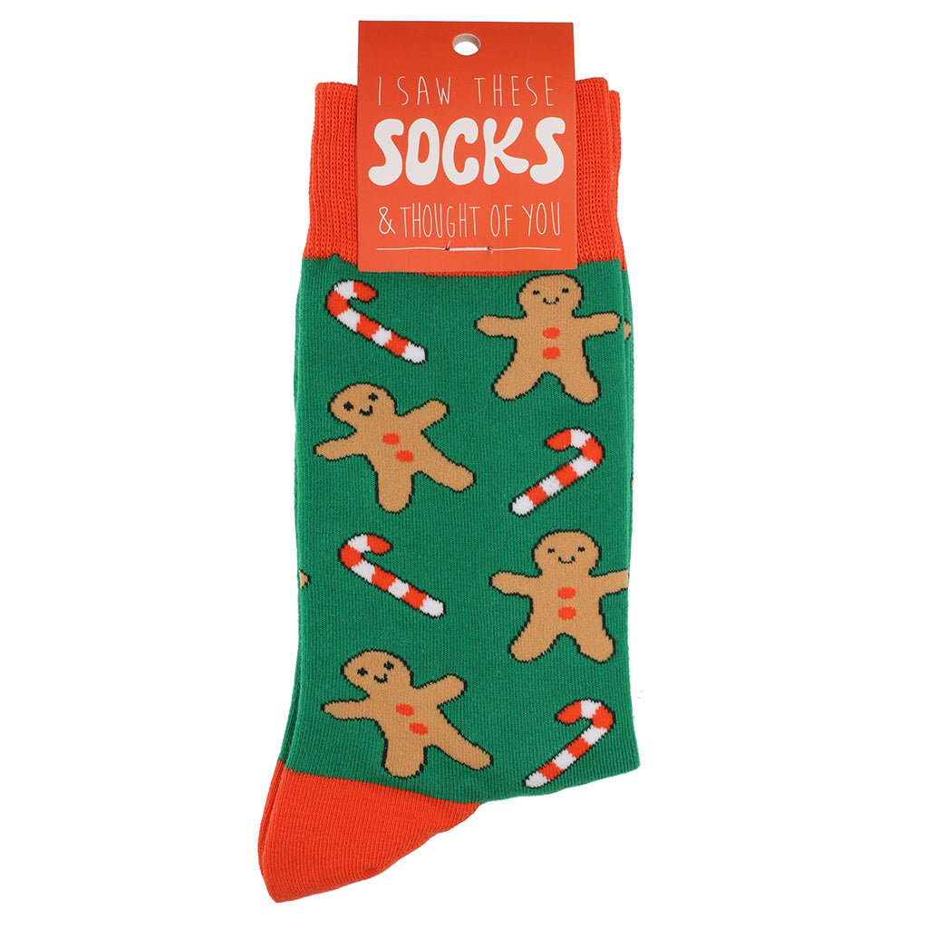 SOC26 - Socks - Gingerbread