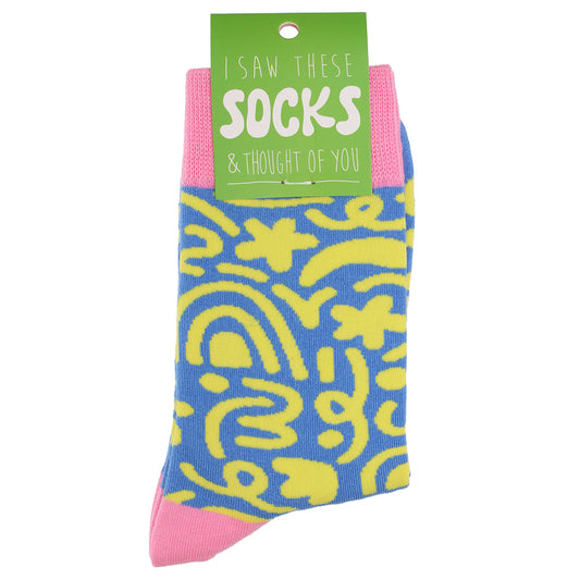 SOC36 - Socks - Squiggly