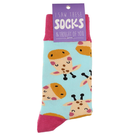 SOC58 - Socks - Giraffe