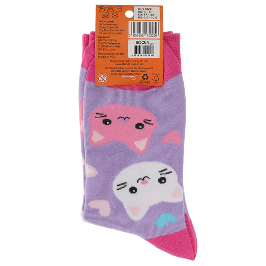 SOC64 - Socks - Cats