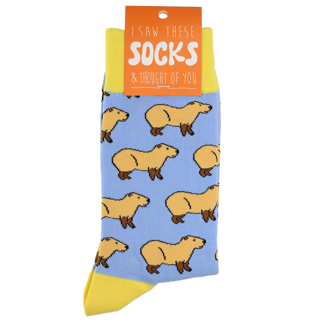 SOC66 - Socks - Capybara