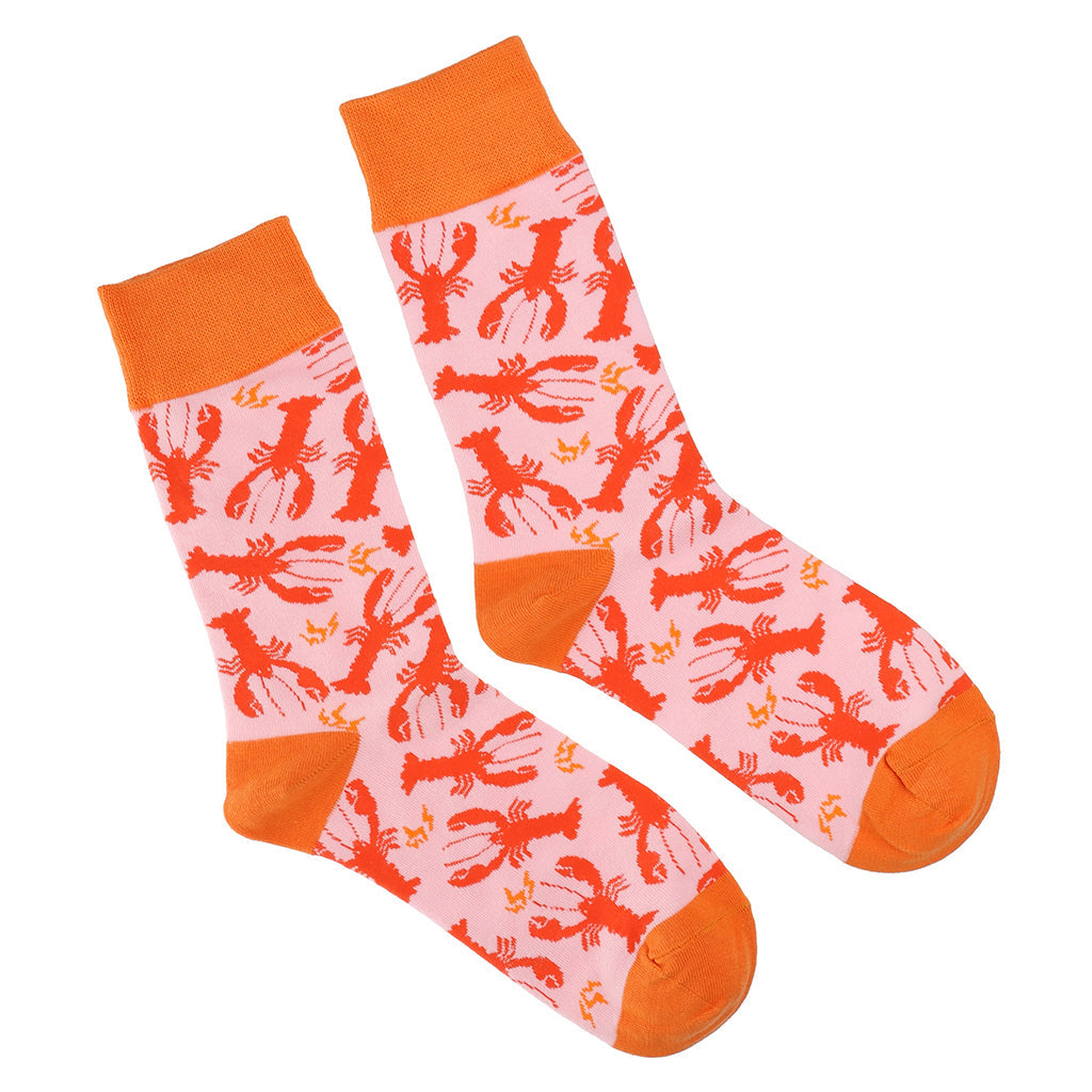 SOC67 - Socks - Lobster