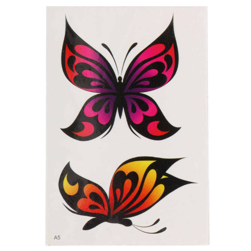 Temporary Tattoos-2 Butterflies