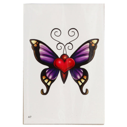 Temporary Tattoos-Butterfly Heart