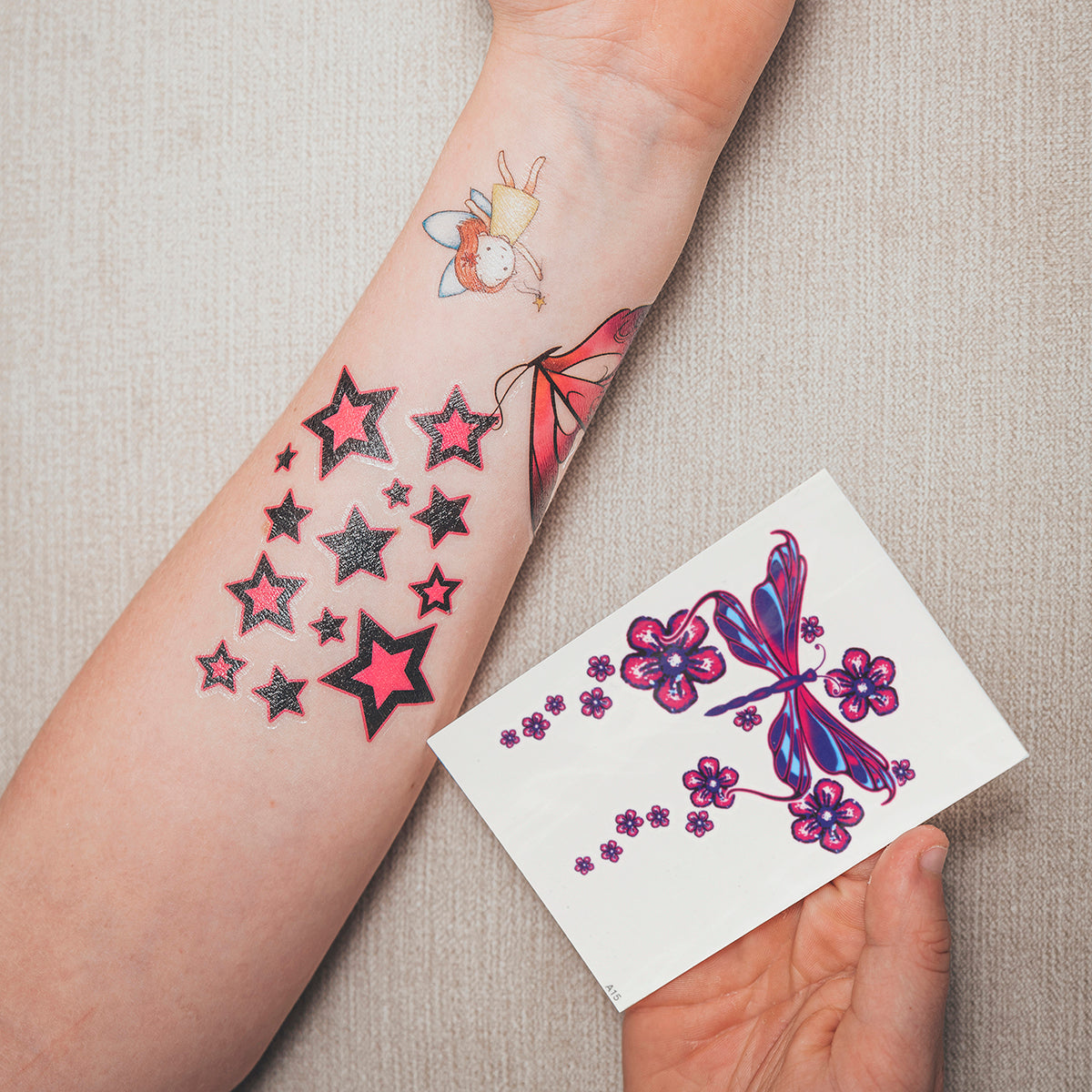 Temporary Tattoos-Dragonfly