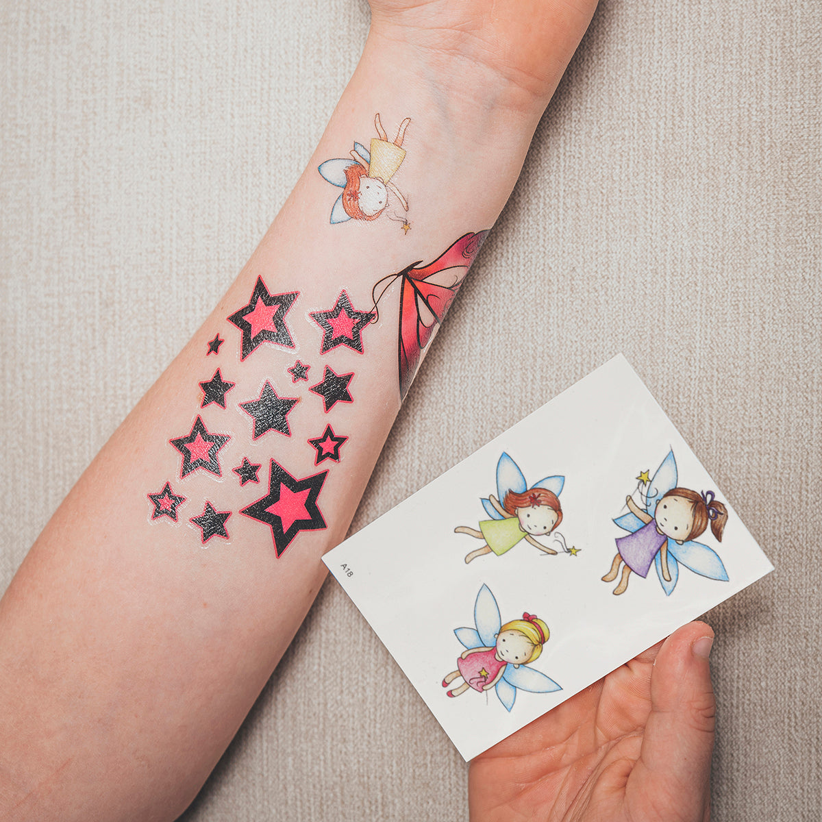 TATA18 - Temporary Tattoos-Fairies