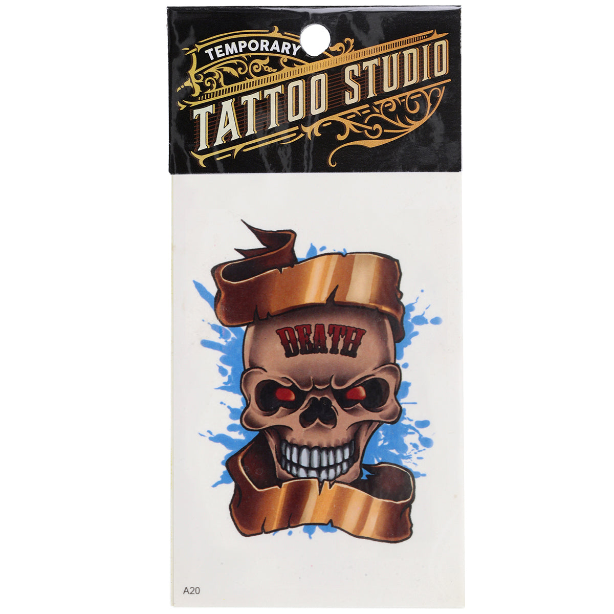 TATA20 - Temporary Tattoos-Skull