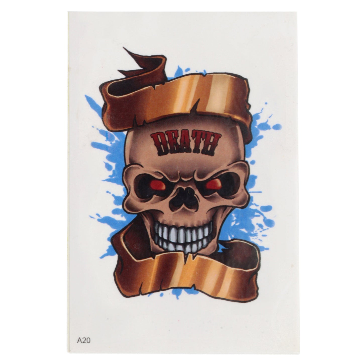 TATA20 - Temporary Tattoos-Skull