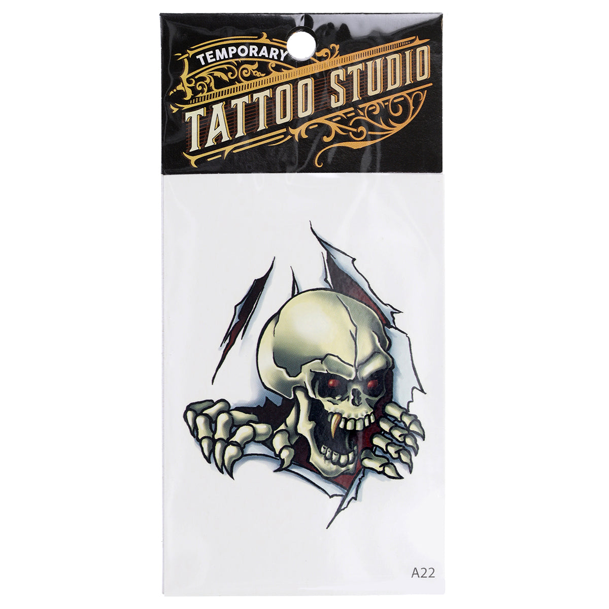 TATA22 - Temporary Tattoos-Skeleton