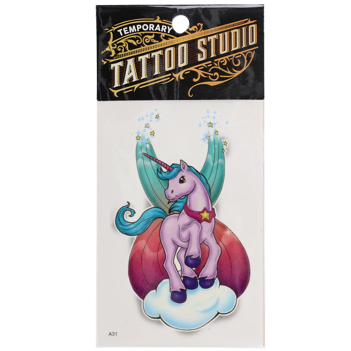 Temporary Tattoos-Winged Unicorn