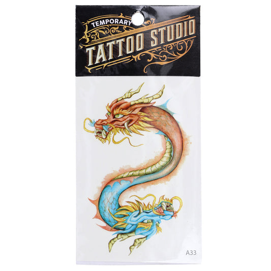 Temporary Tattoos-Double Dragon