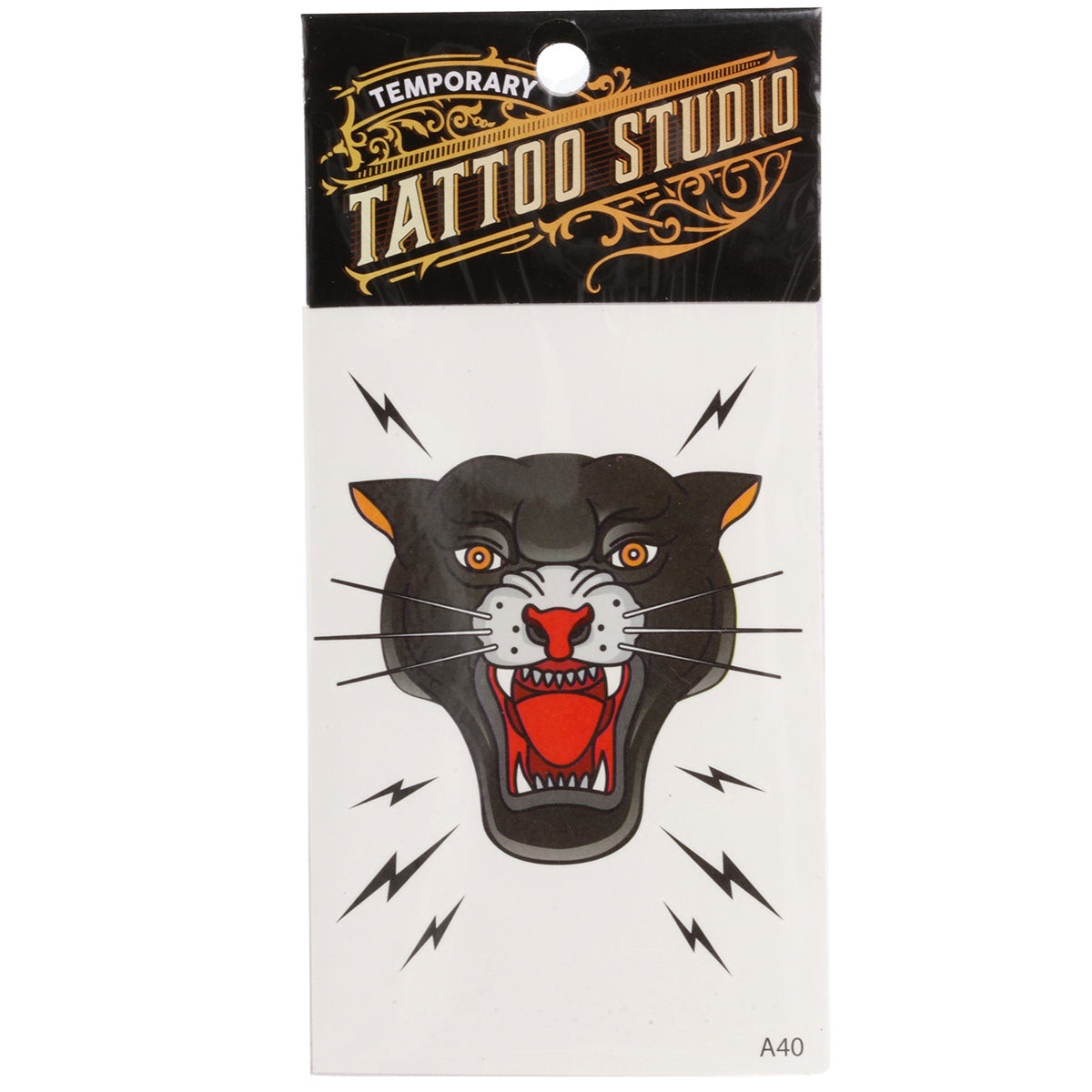 TATA40 - Temporary Tattoos-Panther