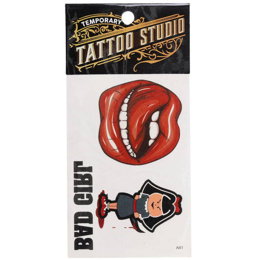 TATA41 - Temporary Tattoos-Bad Girl