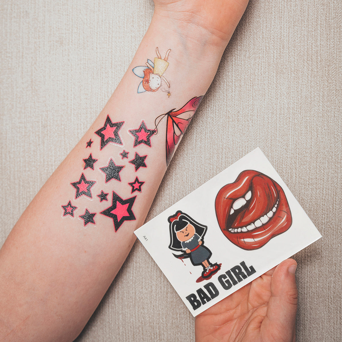 TATA41 - Temporary Tattoos-Bad Girl