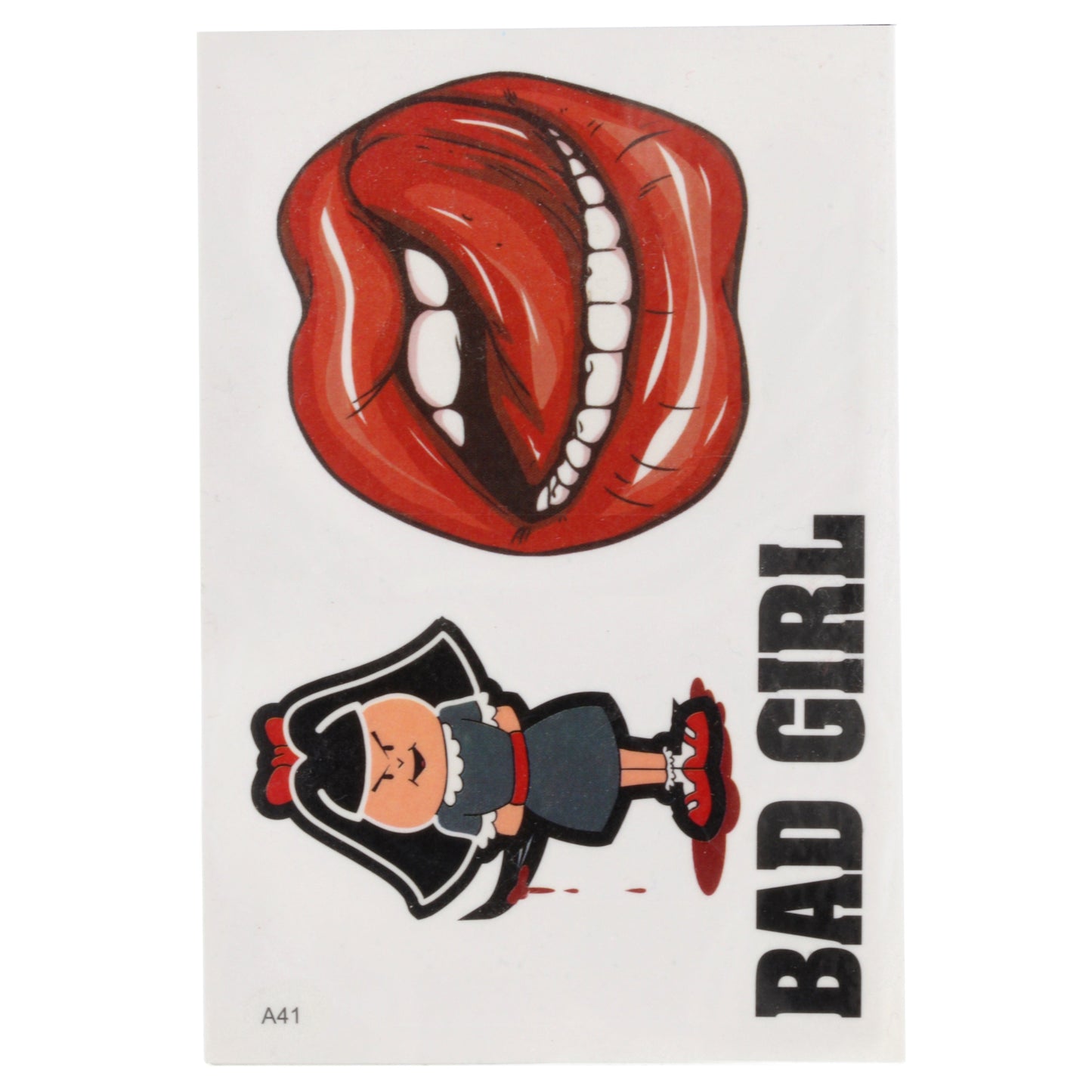 Temporary Tattoos-Bad Girl