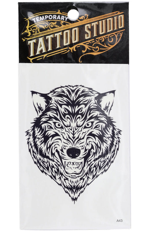 TATA43 - Temporary Tattoos-Wolf