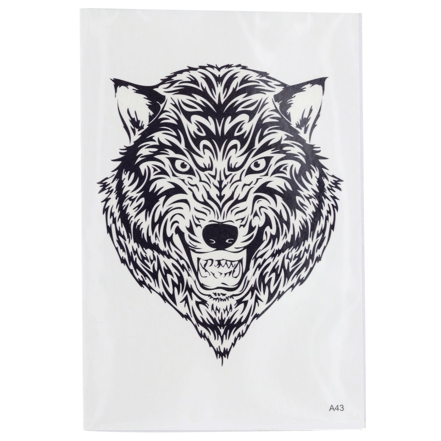 TATA43 - Temporary Tattoos-Wolf