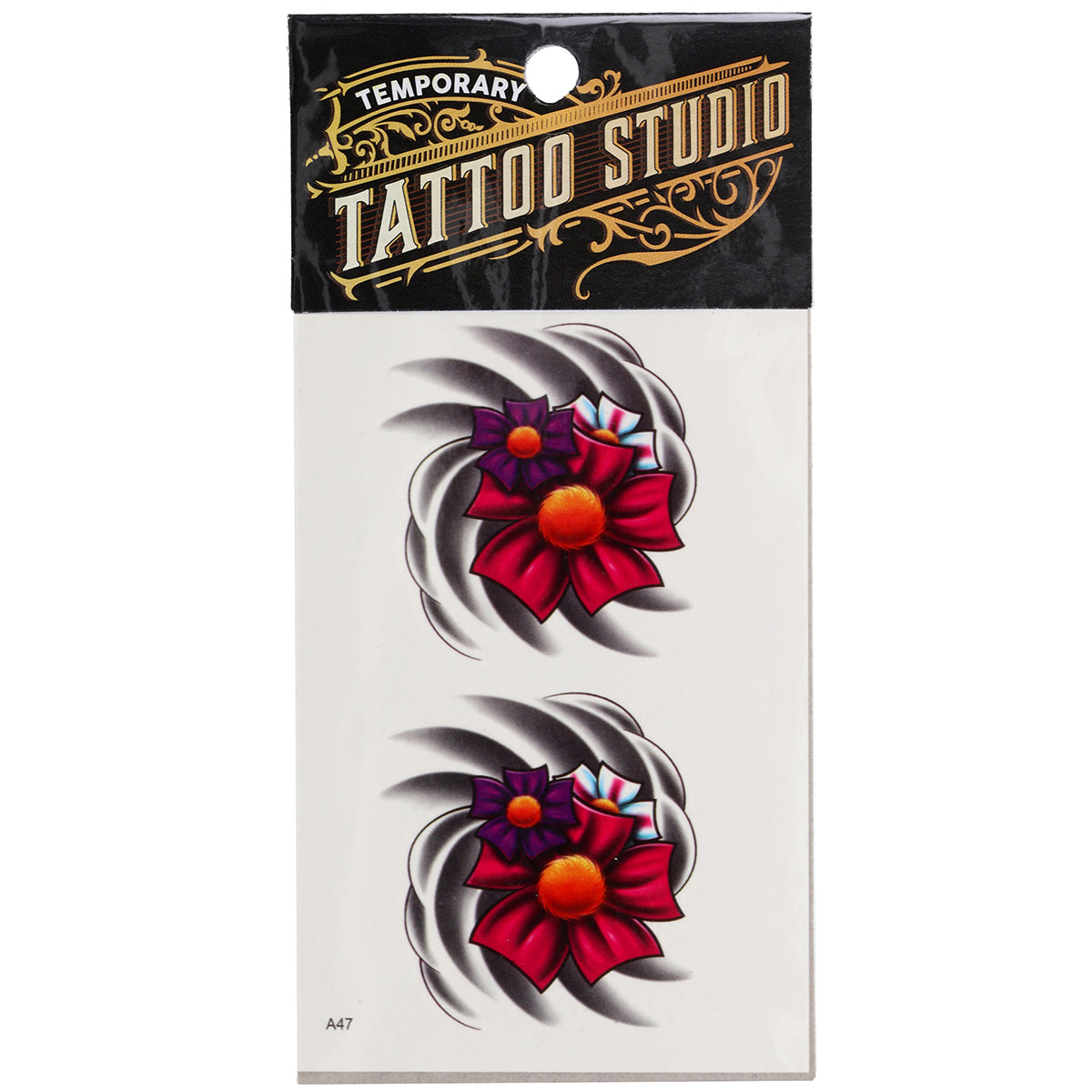 TATA47 - Temporary Tattoos-Flowers